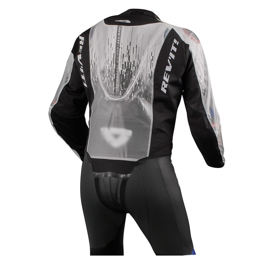 Revit Trackmaster H2O Transparent Black Rain Jacket